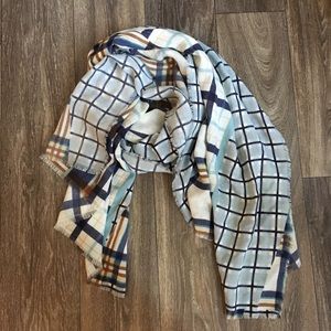 Nordstrom Plaid Scarf 🍃🍂